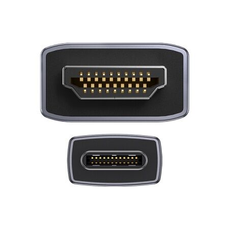 Кабель HDMI BASEUS High Definition Series Graphene, Type-C - HDMI 4K, 2 м, черный - 4