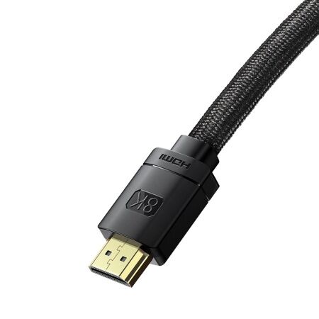 Кабель HDMI BASEUS High Definition Series, HDMI 8K- HDMI 8K, 0,5 м, черный - 5