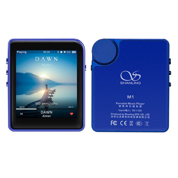 Xiaomi Shanling M1 Portable Music Player (Blue) 