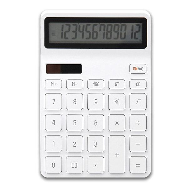Калькулятор Kaco Lemo Desk Electronic Calculator K1412 (White) - 5