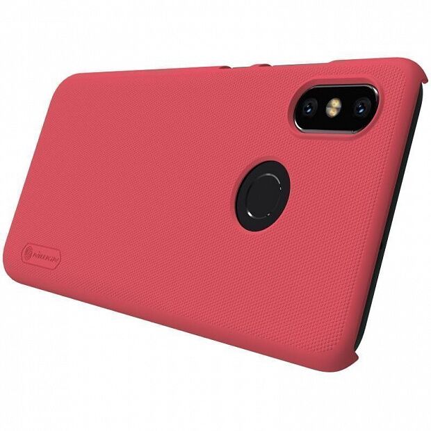 Чехол для Xiaomi Mi8 Nillkin Super Frosted Shield (Red/Красный) - 2