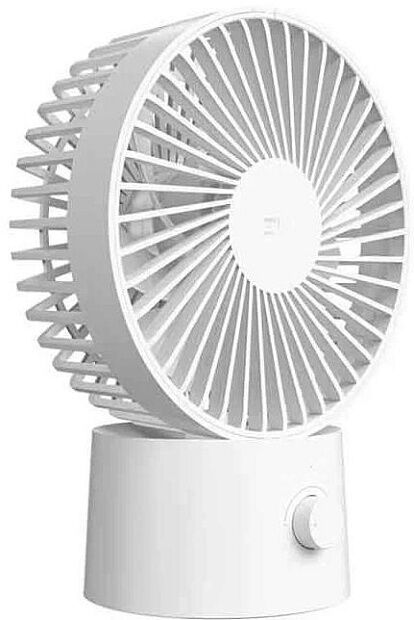 Портативный вентилятор ZMI AF218 (5000 mAh, c регулиров. скор. и режимом автоповорота) (White) RU - 4
