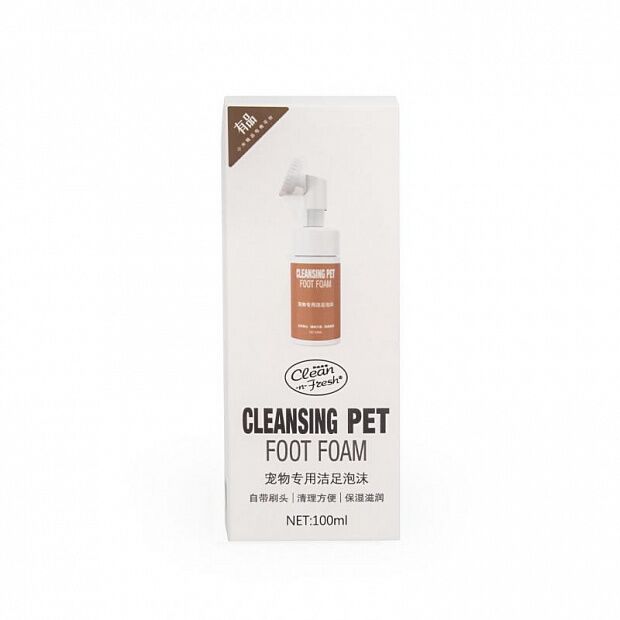 Очищающая пенка для домашних животных (100 мл.) Clean-n-Fresh Pet Cleansing Foam - 1