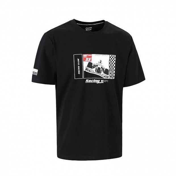 Футболка EXR Locomotive Sports Crew Neck Short Sleeve T-shirt (Black/Черный) 