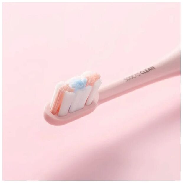 Электрическая зубная щетка Soocas Sonic Electric Toothbrush X3U RU (3 насадки и футляр), розовый - 7