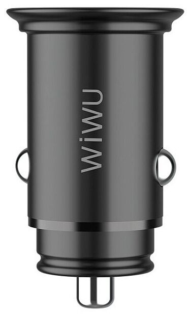 Автомобильное зарядное устройство WiWU Car Charger PC201 черный - 2