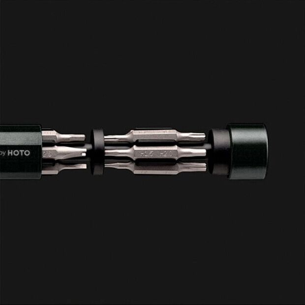 Отвертка Hoto Precision Screwdriver Kit 24 in 1 QWLSD004 (Grey) - 3