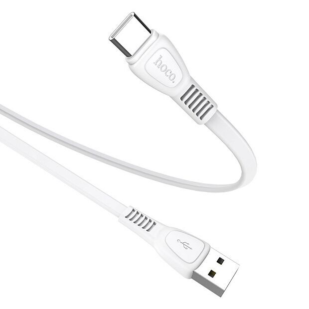 USB кабель HOCO X40 Noah Type-C, 3А, 1м, TPE (белый) - 1