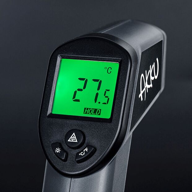 Xiaomi Akku Anku Infrared Thermometer Handheld (Black) - 5