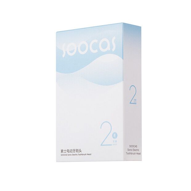 Сменные насадки для зубной щетки SOOCAS X3 Pro (2 шт) (Blue) - 3