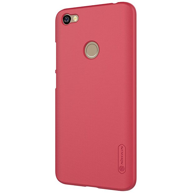 Чехол для Xiaomi Redmi Note 5A Prime Nillkin Super Frosted Shield (Red/Красный) - 4