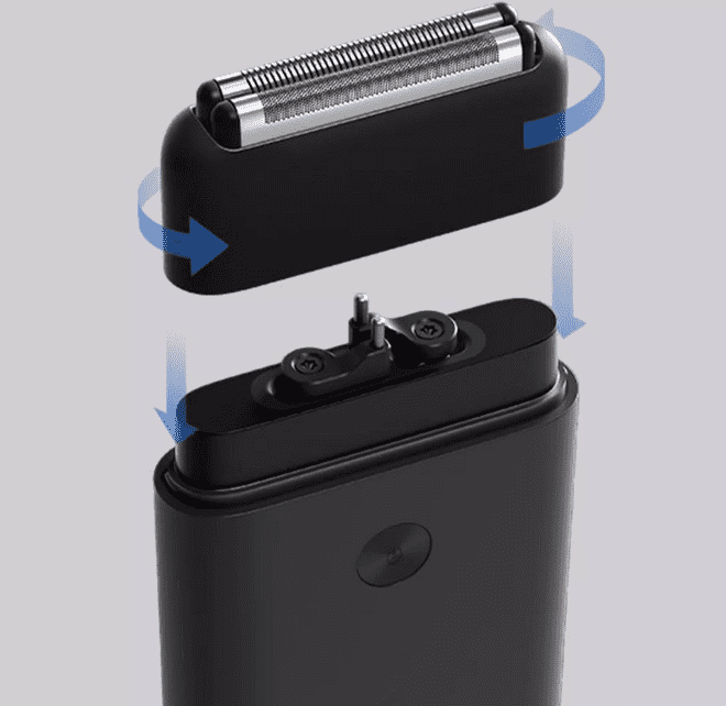 Особенности конструкции электробритвы Xiaomi Mijia Portable Double Head Electric Shaver MSW201
