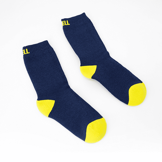 Водонепроницаемые носки DexShell Ultra Thin Crew S (36-38), синий/желтый, DS683NLS - 2